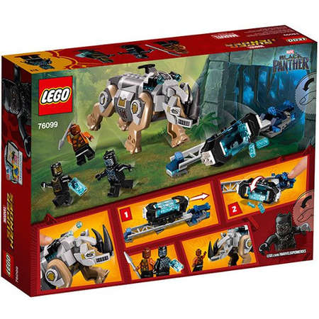 Set de constructie LEGO Marvel Super Heroes Rhino Face-Off