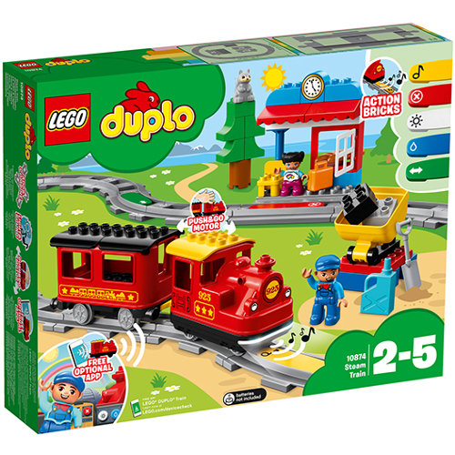 Set de constructie Duplo Tren cu Aburi