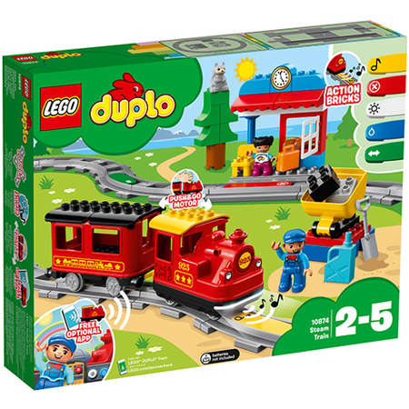 Set de constructie LEGO Duplo Tren cu Aburi
