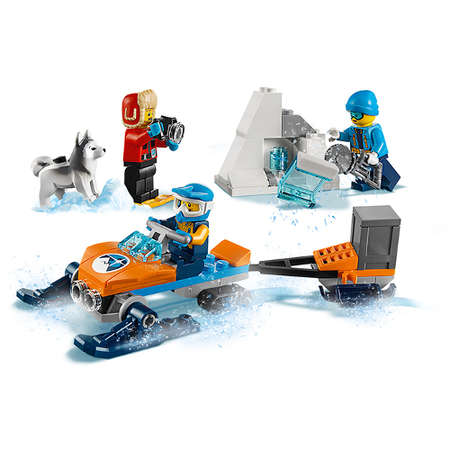 Set de constructie LEGO City Planor Arctic pe Gheata