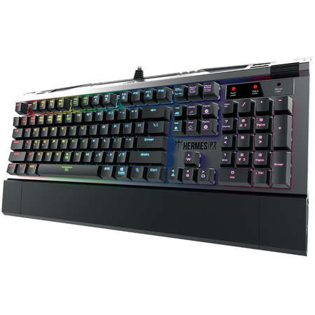 Tastatura gaming Gamdias Hermes P2 RGB Optical Brown Mecanica