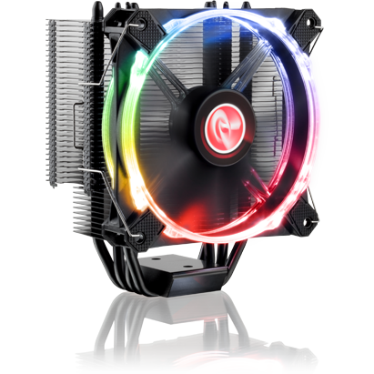 Cooler CPU RAIJINTEK Leto Pro Black RGB LED 2x 120mm