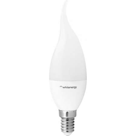 Bec LED Whitenergy 10396 C37L E14 7W 230V lumina calda