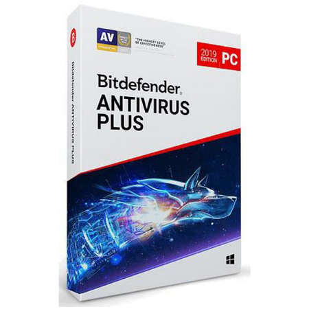 Antivirus BitDefender Antivirus Plus 2019 1 an 1 PC New License Retail Box