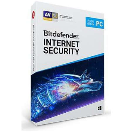 Antivirus BitDefender Internet Security 2019 1 an 1 PC New License Retail Box