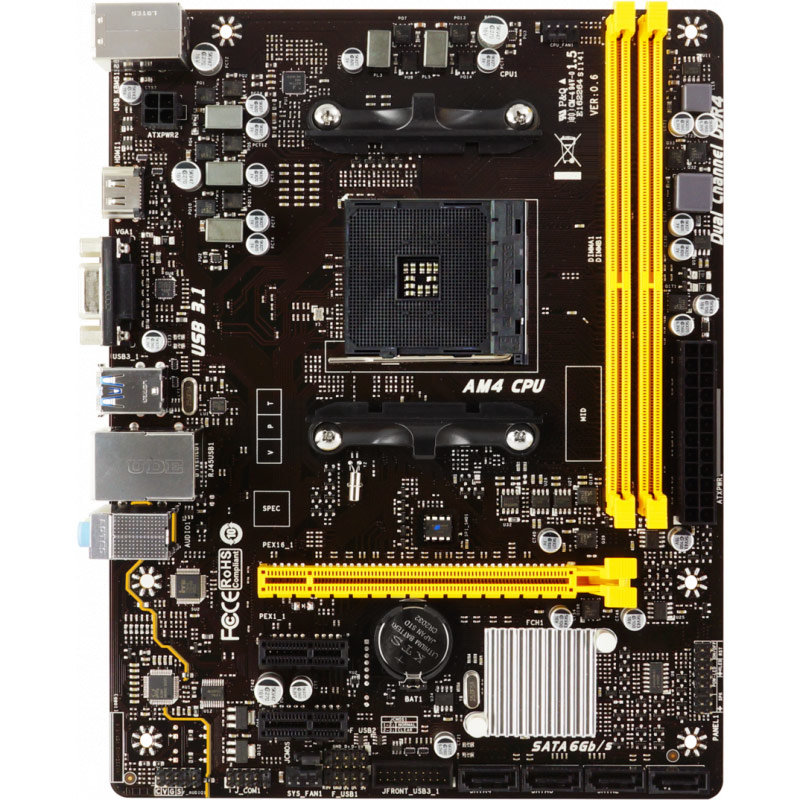 Placa de baza A320MH AMD AM4 ATX