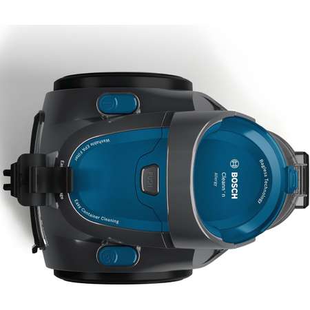 Aspirator fara sac Bosch BGS05A220 700W 1.5 Litri Filtru igienic PureAir Easy Clean Negru/Albastru