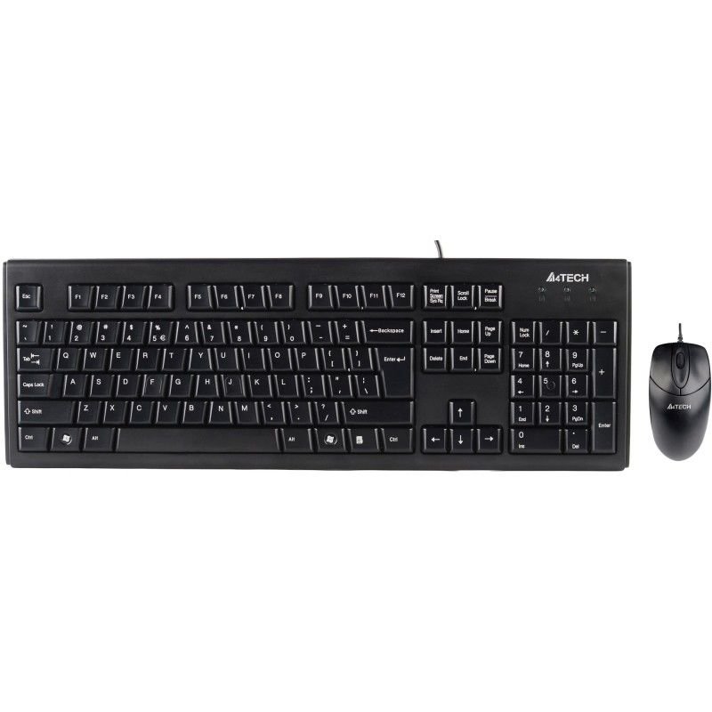 Kit tastatura + mouse KRS-8372 USB Black