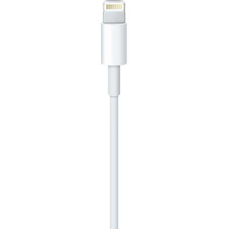 Cablu de date Apple Lightning USB 1 m White