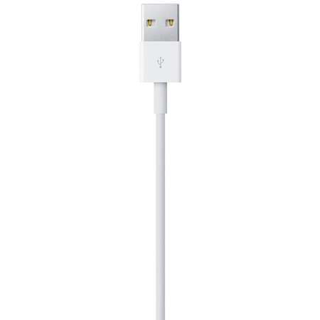 Cablu de date Apple Lightning USB 1 m White