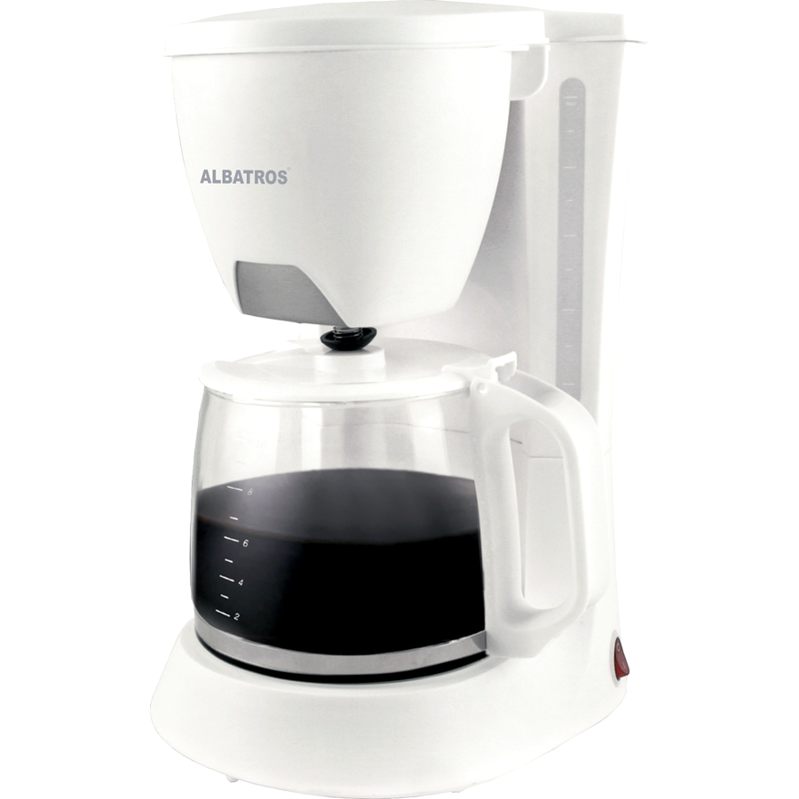 Cafetiera Verona 2 680W 1.2 litri Alb