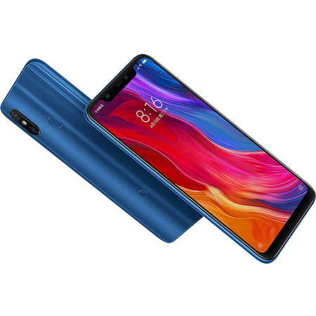 Smartphone Xiaomi Mi 8 64GB 6GB RAM Dual Sim 4G Blue