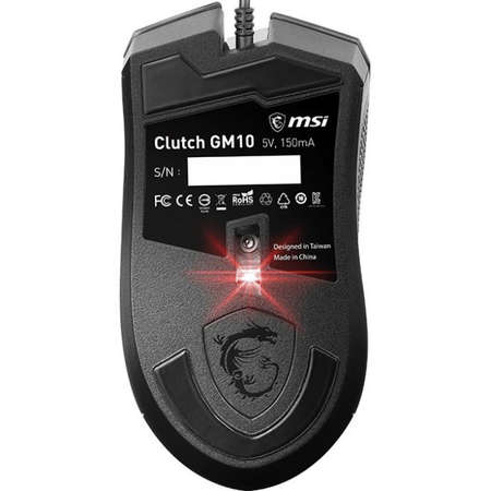 Mouse Gaming MSI Clutch GM10 Negru