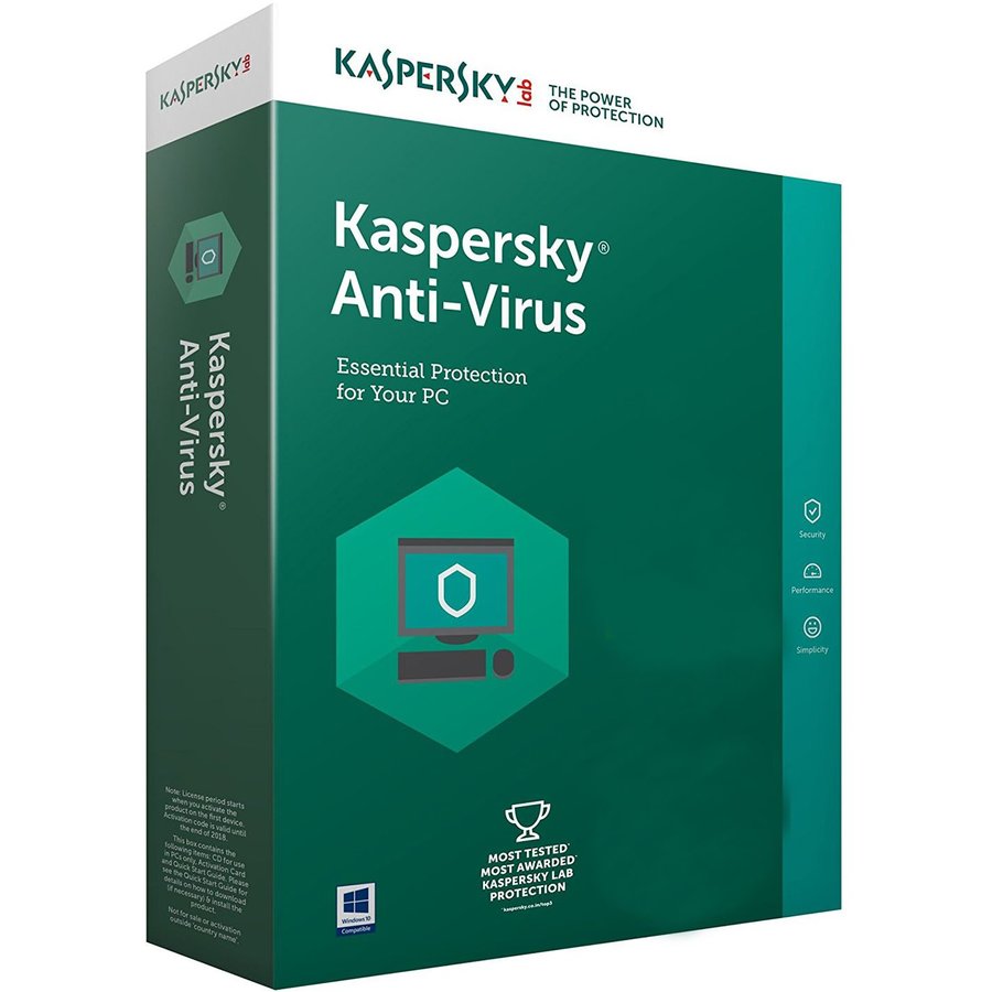 Antivirus Anti-Virus European Edition 1 an 1 utilizator Reinnoire Box