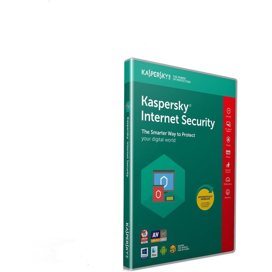 Antivirus Internet Security 1 an 3 utilizatori Licenta noua Box