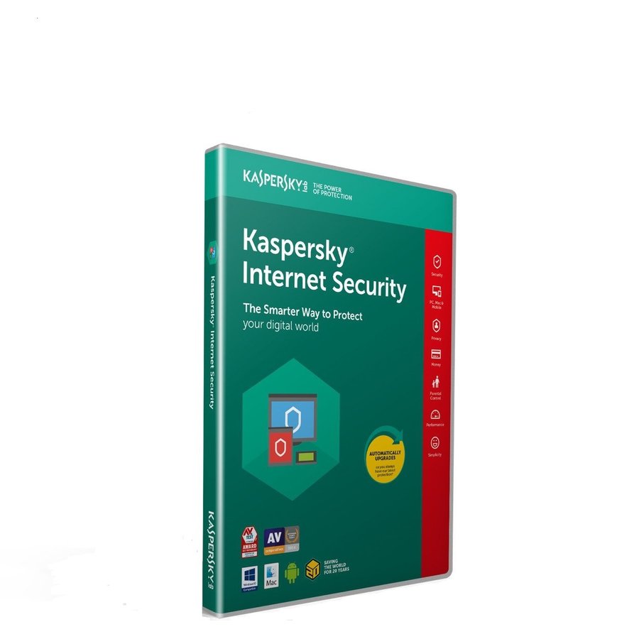 Licenta retail Internet Security Antivirus 1 an 5 utilizatori Licenta noua  pentru PC Mac si dispozitive mobile