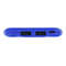 Acumulator extern Tellur Slim 10000 mAh 2x USB  microUSB Albastru