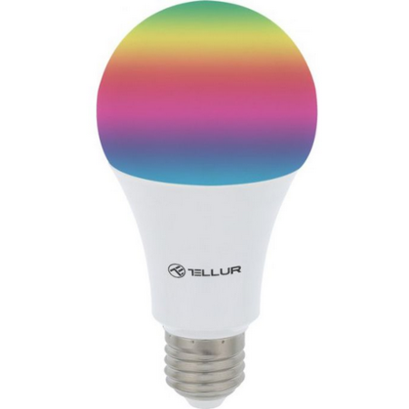 Bec WiFi Tellur E27 10W Lumina alba/calda/RGB Reglabil