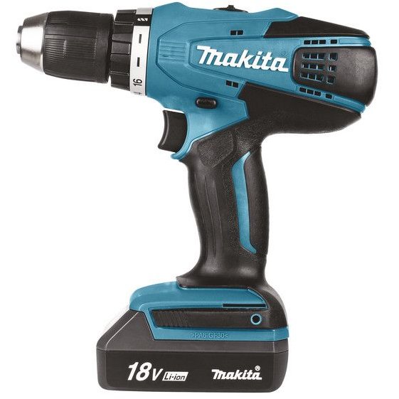 Masina de gaurit si insurubat cu acumulator DF457DWE, 18V, 1,3Ah