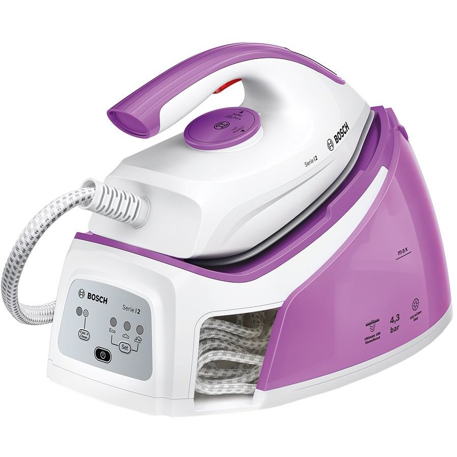 Statie de calcat TDS2110 2400W Talpa Palladium-Glissee 1.5L Alb / Roz
