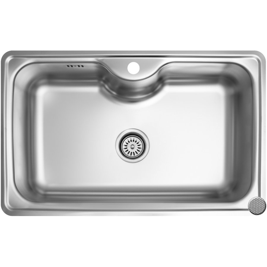 Chiuveta de bucatarie INSET 1B LN Inox