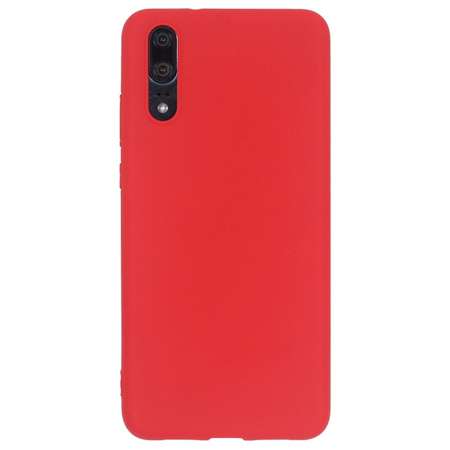 Husa Just Must Silicon Candy Red pentru Huawei P20