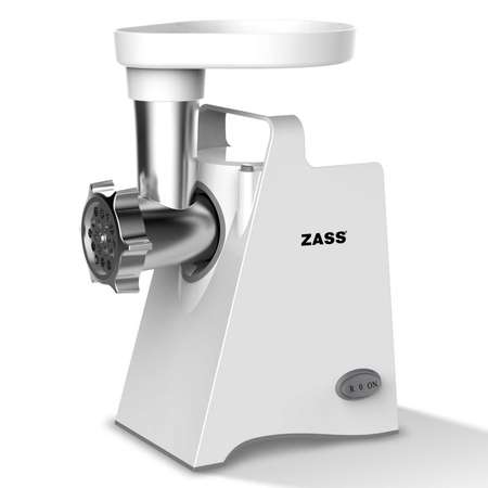 Masina de tocat Zass ZMG 09 White 800W 3 Discuri incluse Alb