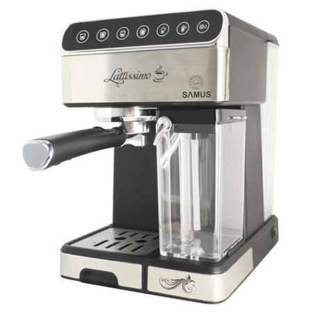 Espressor cafea Samus Lattissimo 1350W 1800ml 20bari Negru / Inox