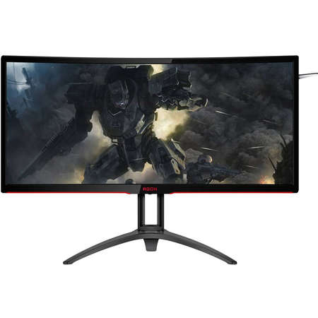 Monitor LED Curbat Gaming AOC AGON AG352UCG6 35 inch 4ms Black