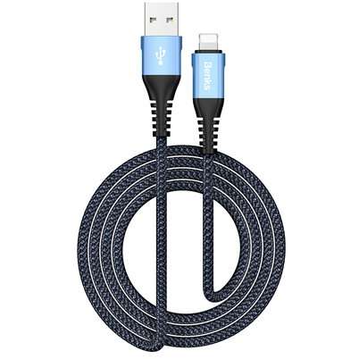 Cablu de date Benks D26 Chidian Lightning 1.2m Albastru