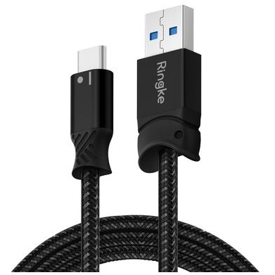 Cablu de date Smart Fish USB-C USB 3.0 1.2m Negru