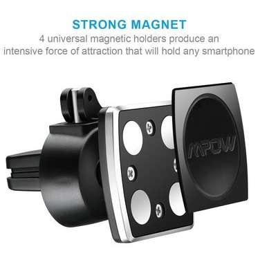 Suport auto universal Mpow Magnetic One Touch Air Vent