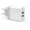 Incarcator retea Anker PowerPort 24W 2x USB PowerIQ Alb plus cablu microUSB 1m