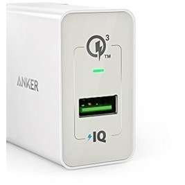 Incarcator retea Anker PowerPort+ 1 Qualcomm Quick Charge 3.0 USB Alb