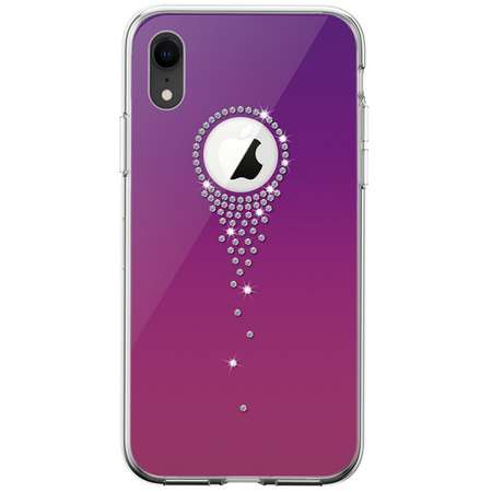 Husa Devia Angel Tears Gradual Purple pentru Apple iPhone XR