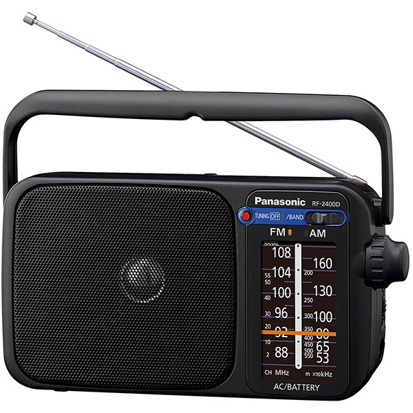 Radio portabil RF-2400DEG-K FM / AM Negru