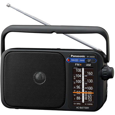 Radio portabil Panasonic RF-2400DEG-K FM / AM Negru