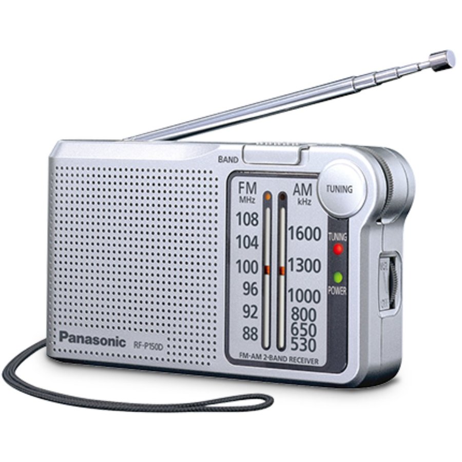 Radio portabil RF-P150D FM/AM Argintiu