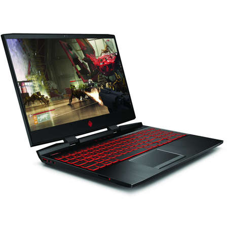 Laptop HP 15-DC0018NQ 15.6 inch FHD Intel Core i5-8300H 8GB DDR4 SSD 128GB + 1TB HDD GeForce GTX 1050 Ti FreeDos Black