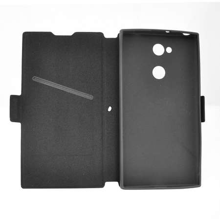 Husa Lemontti Book Elegant Negru pentru Sony Xperia XZ2 Compact