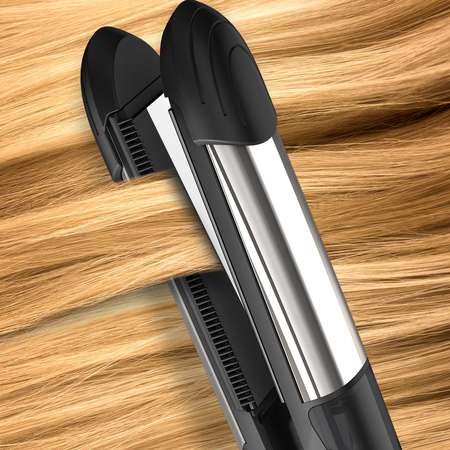 Placa de indreptat parul Babyliss ST495E Ultra Sonic Steam 5 trepte temperatura 150°-230°C Inox