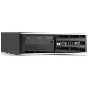 Sistem desktop Refurbished HP 6300 Pro SFF Intel Core i5-3470 4GB DDR3 250GB HDD DVD Black