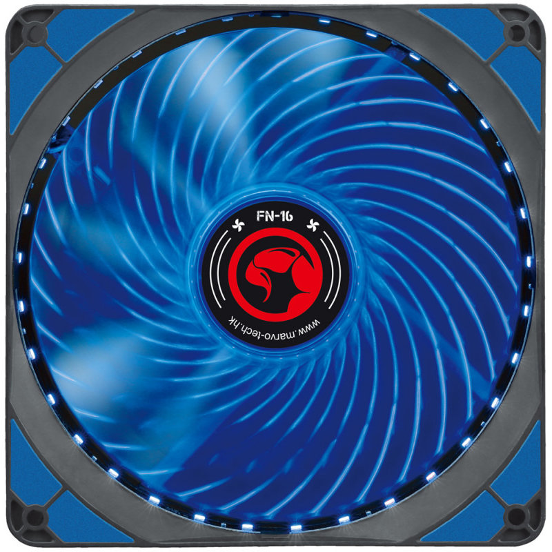 Ventilator Marvo FN-16 Blue LED 140 mm