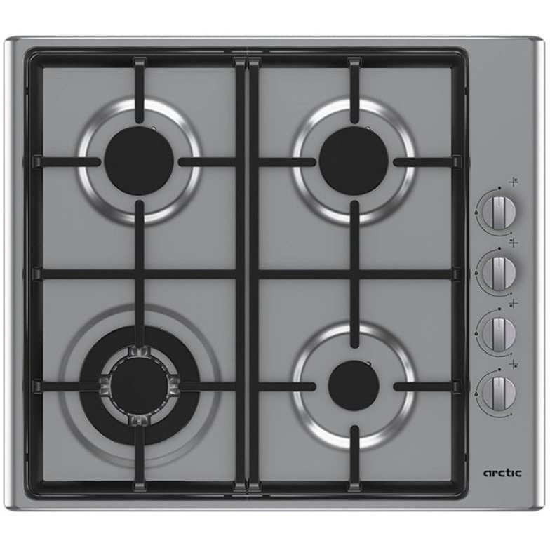 Plita incorpolabila ARBG64125SX Gaz 4 arzatoare Arzator wok Inox
