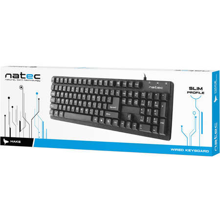 Tastatura Natec Hake Negru