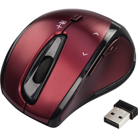 Mouse wireless Hama Cuvio Rosu