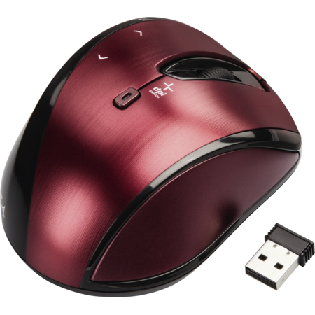 Mouse wireless Hama Cuvio Rosu