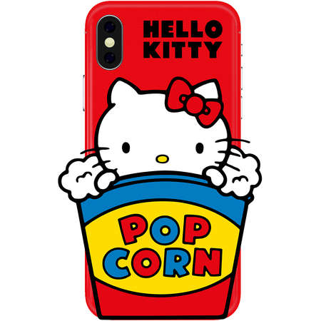 Husa Protectie Spate Hello Kitty HK9-POPCORN 3D Object-Popcorn pentru APPLE iPhone XR