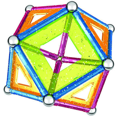 Set de constructie Geomag Magnetic Glitter 44