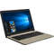 Laptop ASUS VivoBook 15 X540MA-GO145 15.6 inch HD Intel Celeron N4000 4GB DDR4 500GB HDD DVDRW Chocolate Black